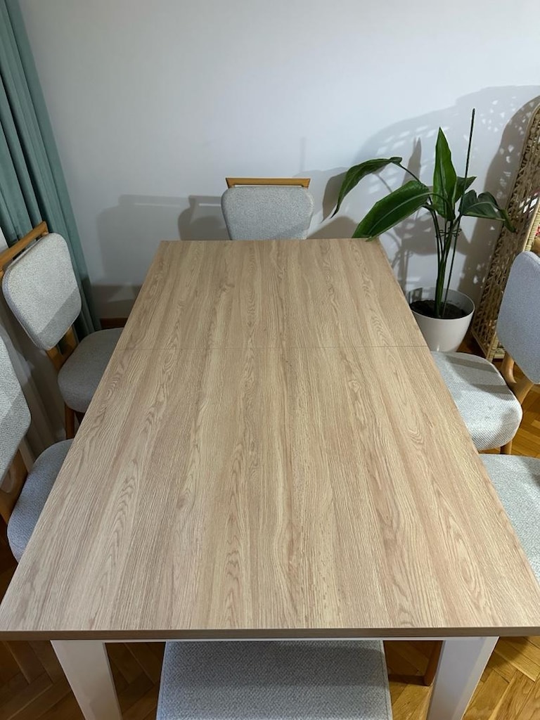 160x90x78 Yemek Masası ve 6 adet sandalye - 3