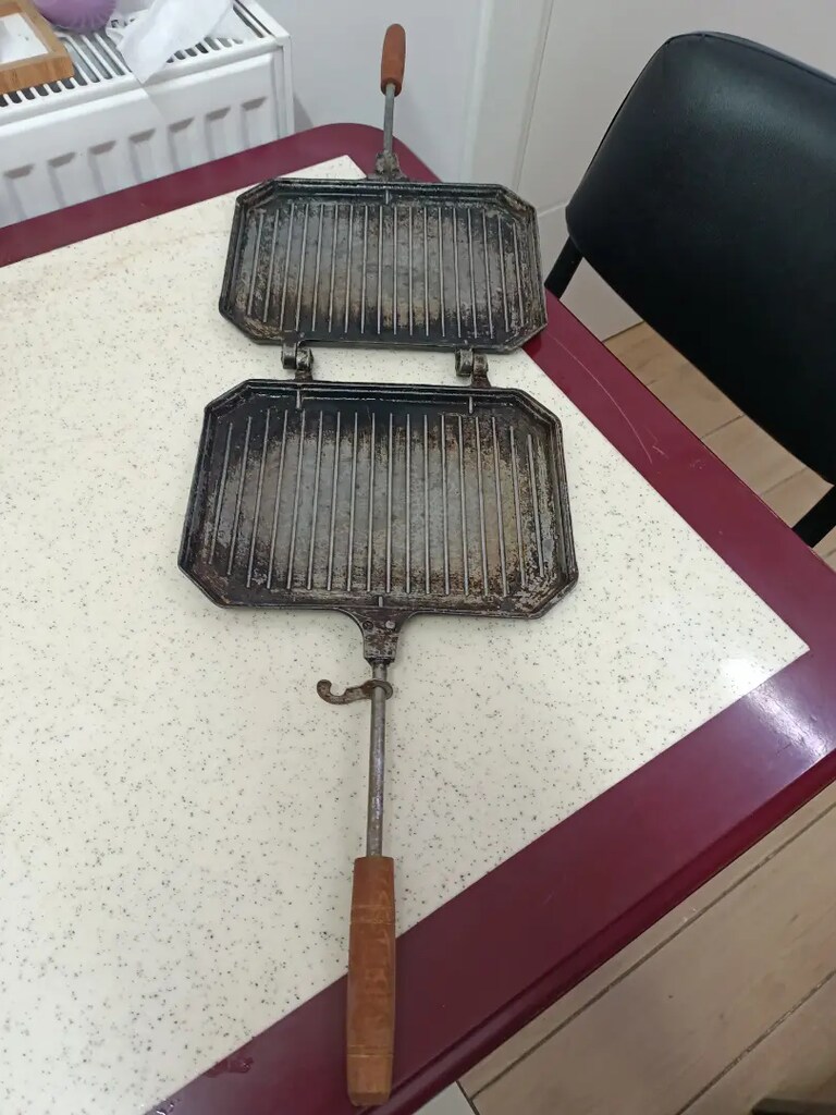 Ocak üstü Alüminyum el tost makinesi - 5