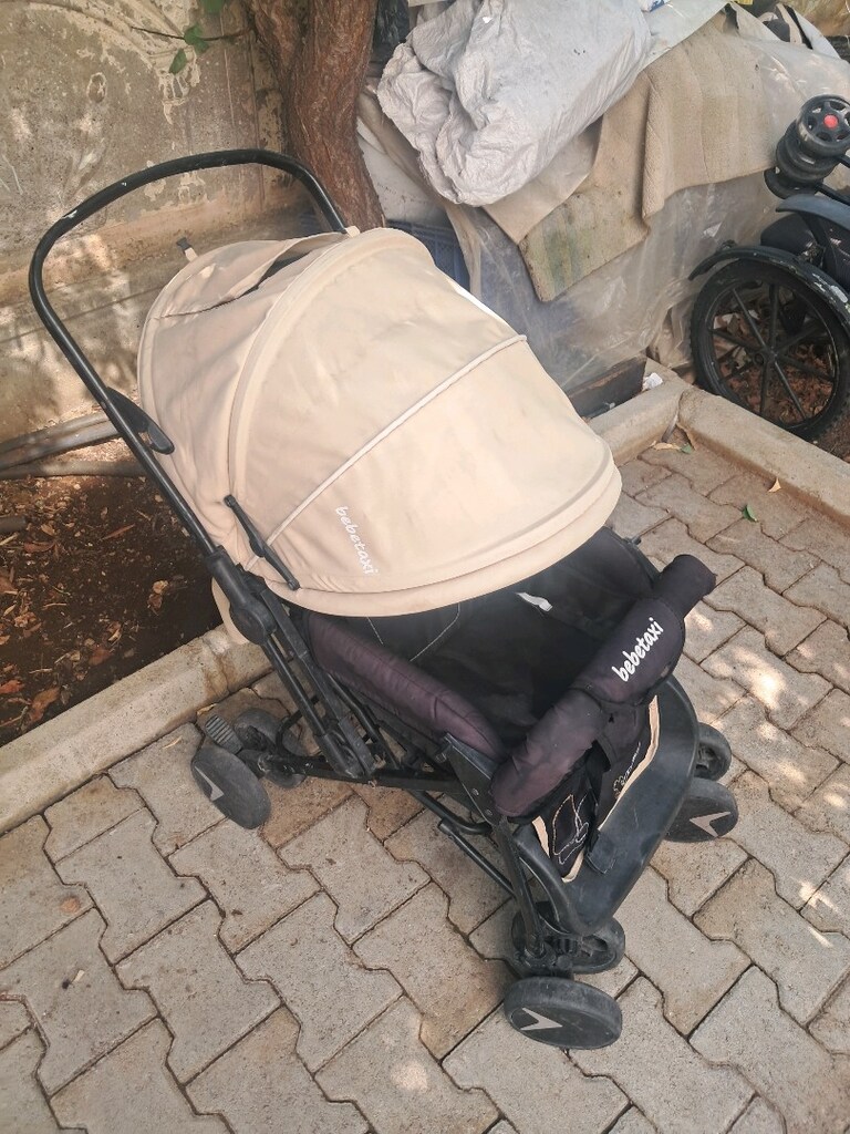 Çift yönlü bebek arabası sağlam temiz - 4