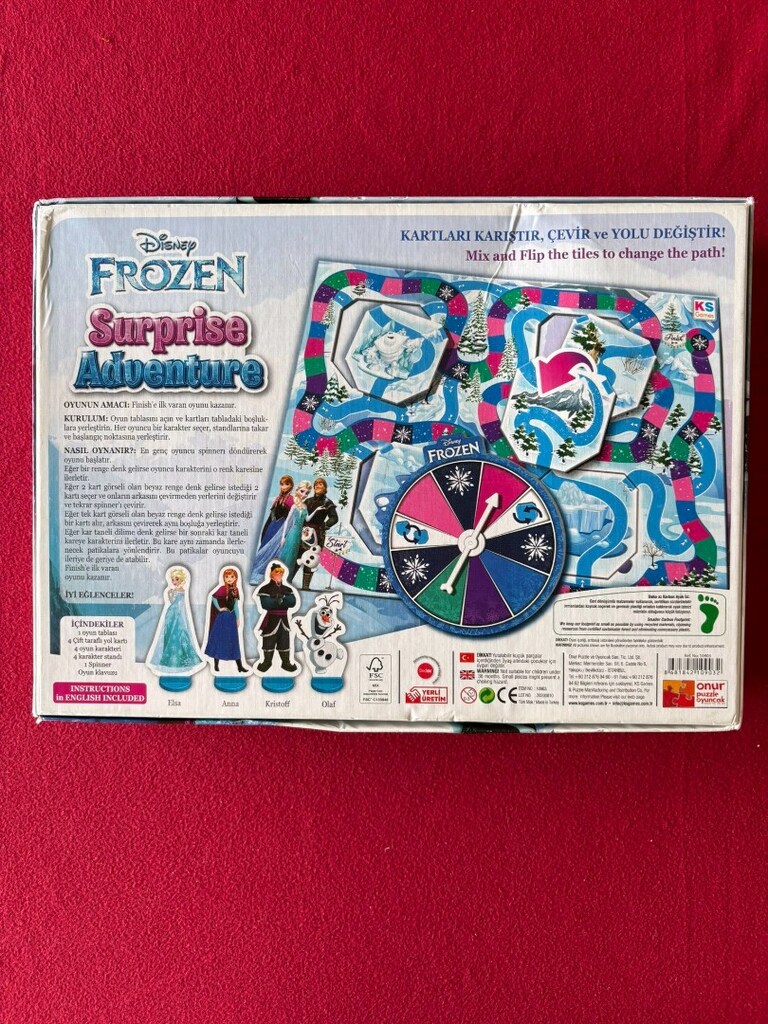 Frozen Surprise Adventure Boardgame - 2