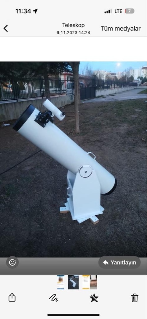 150/1000 Gerçek Odak Teleskop + Zengin Aksesuar Seti - 11