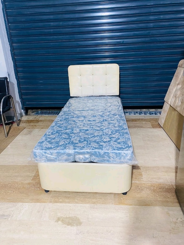 Tek kişilik baza başlık yatak - 3