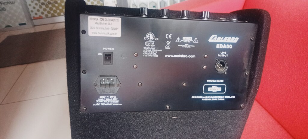 Carlsbro Eda30 B Bluetooth 10" Davul Monitör Amfi - 3