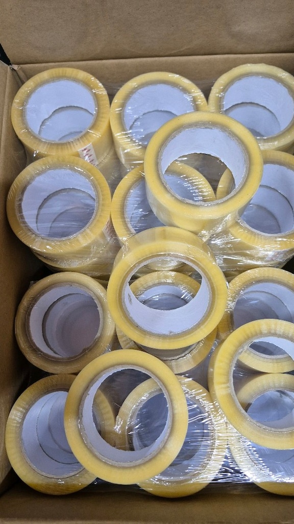 6 lı koli bandı 100mt kaliteli şeffaf - 3