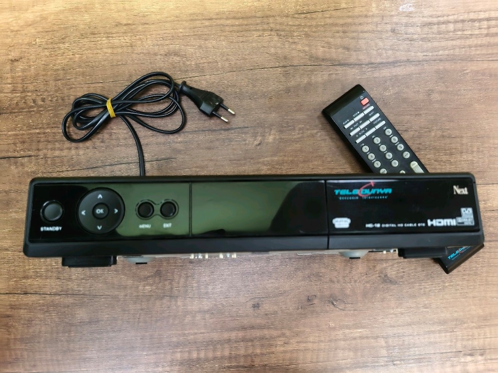 Next HC-12 Teledünya Kablo TV Alıcısı + Kumanda (Çalışır Durumda) - 4