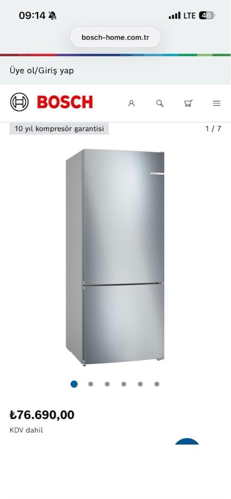 Bocsh Buzdolabı KGN 76 VIEON - 4