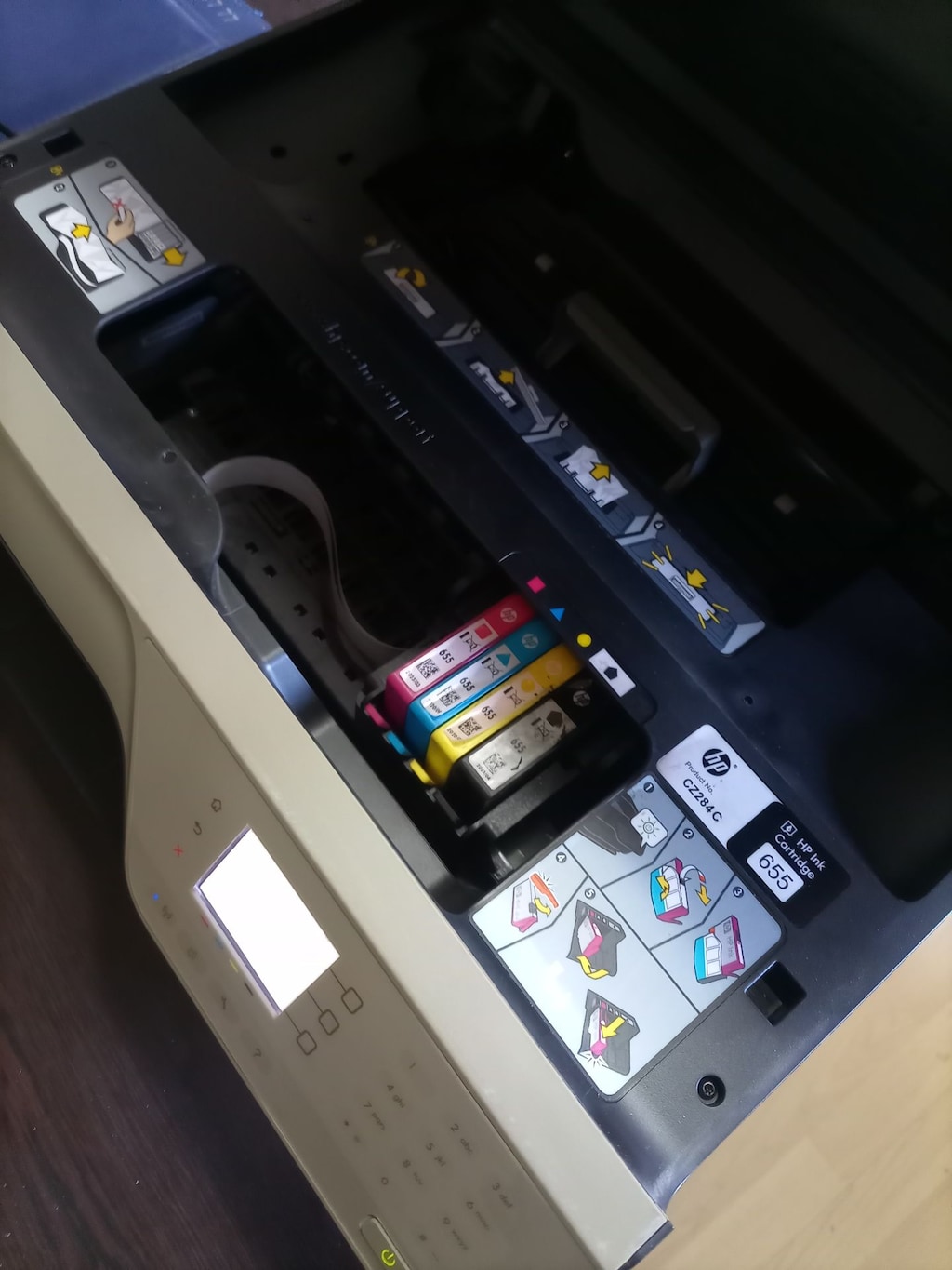 HP Deskjet Ink Advantage 4625 Yazıcı, Tarayıcı, Fotokopi, Faks(Wi-Fi) - 9