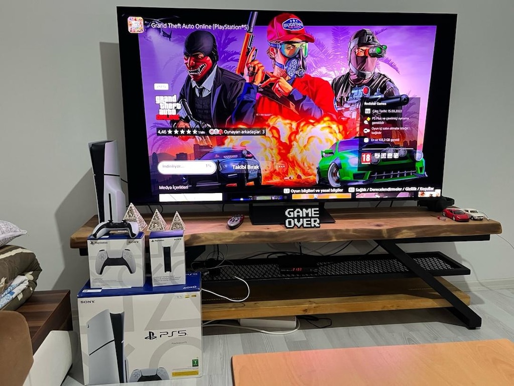 PS SLİM 1TB CD’li CFİ2116 ÇİFT KOL EKSTRALI - 2
