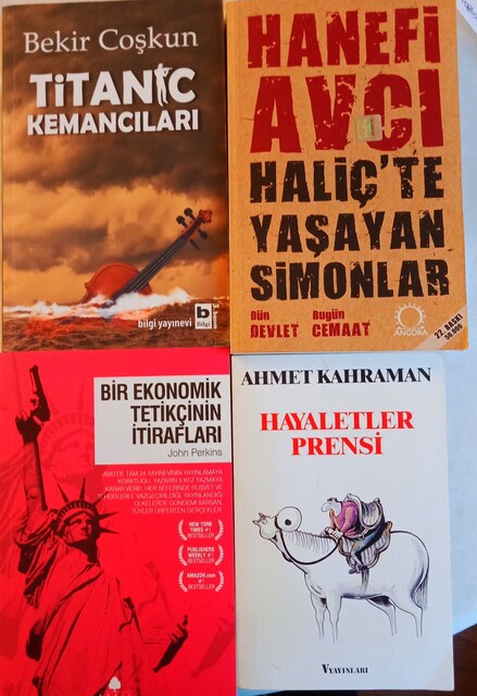 10 adet Kitap/ Soner Yalçın*Yılmaz Özdil-Y.Nuri Öztürk