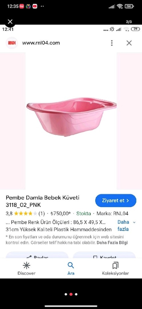 küvet çanta kanguru alt acma - 2
