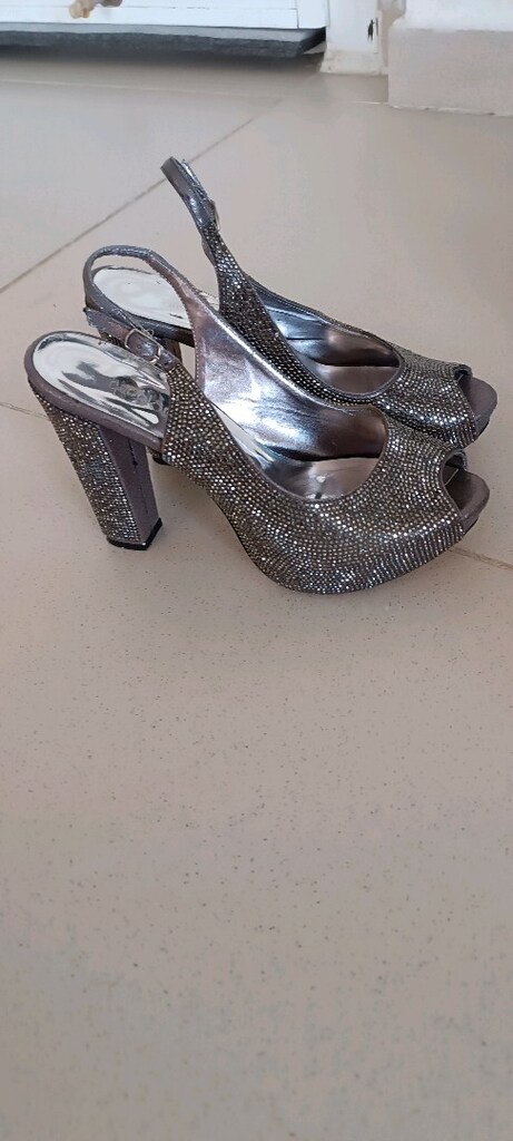 3 adet stiletto bir adet gece ayakkabisi - 7