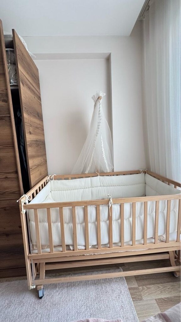 ahşap beşik - 2