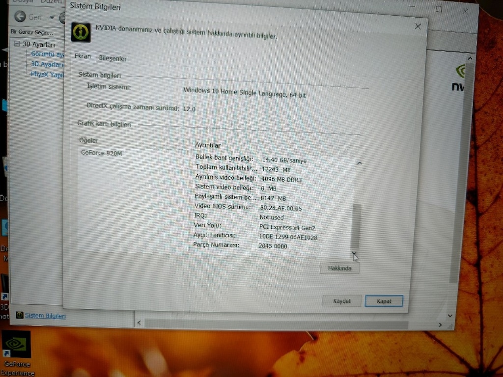 Dell i7 Sıfırdan Farksız 16Ram 4gb Ekran Kartı 240Ssd Batarya Sıfır - 8