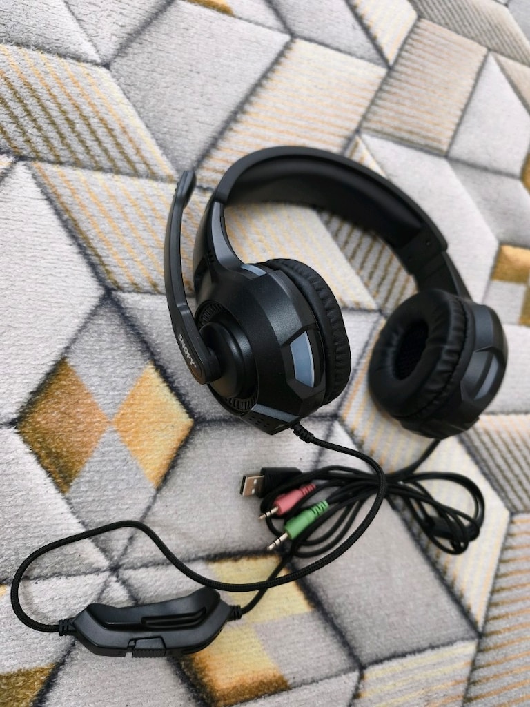 Snopy gametime SN-8800 RGB USB kablolu kulak üstü oyuncu kulaklığı - 3