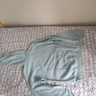h&m m beden kapşonlu sweatshirt