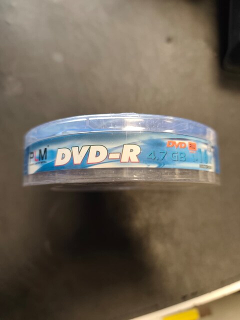 PLM DVD-R 4.7 GB 16X 10’lu Sıfır Paket Made in Taiwan