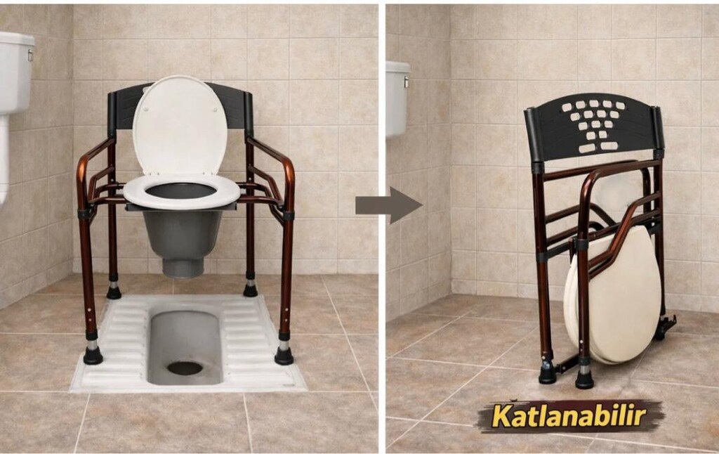 Klozetli Katlanır Sandalye - 3