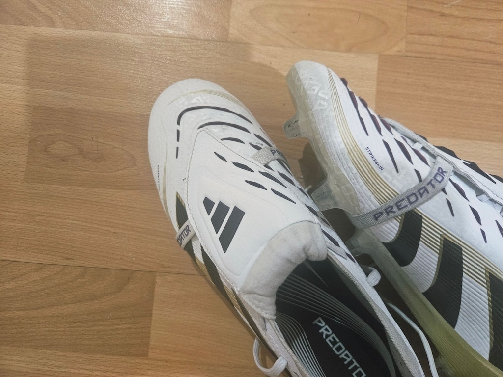 Adidas Predator Beyaz Elite Tongue FG
