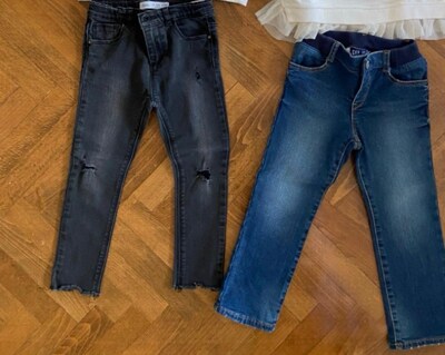 GAP ve Zara marka kız çocuk kot pantolon