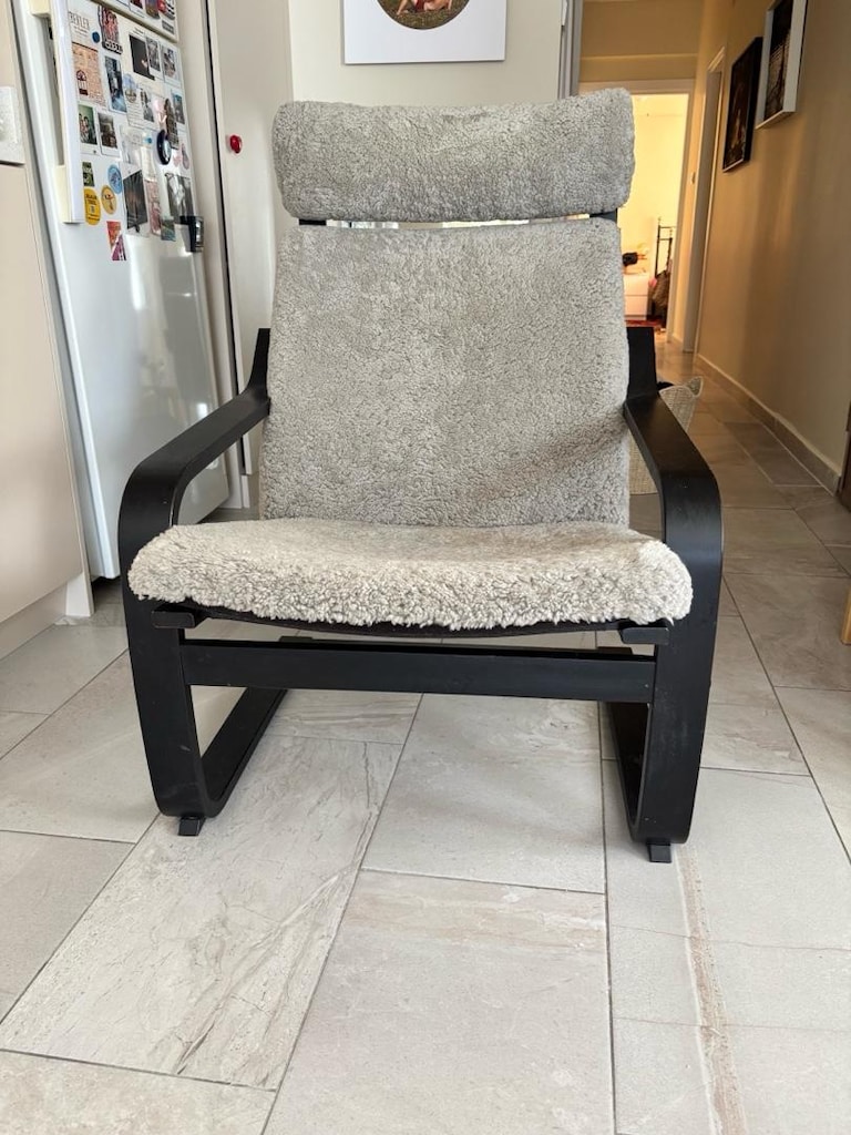 ikea sallanan, peluş koltuk - 6
