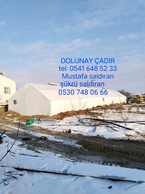 BUYUKBAŞ HAYVAN ÇADIR KÜÇÜK BAS HAYVAN ÇADIRI DEPO ÇADIRI