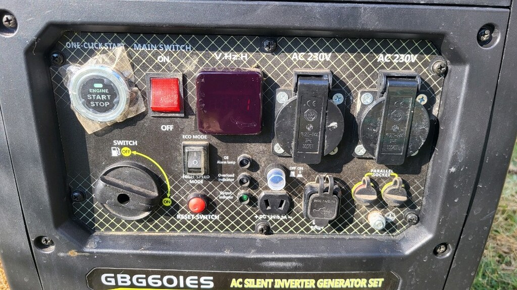 gbg60ies inverter jeneratör 6 kva - 6