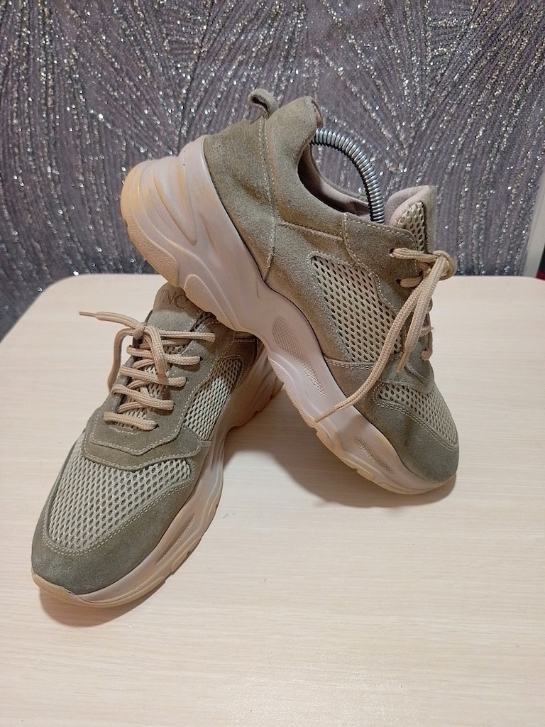 TNC Haki Süet Sneaker (UNİSEX) - 3