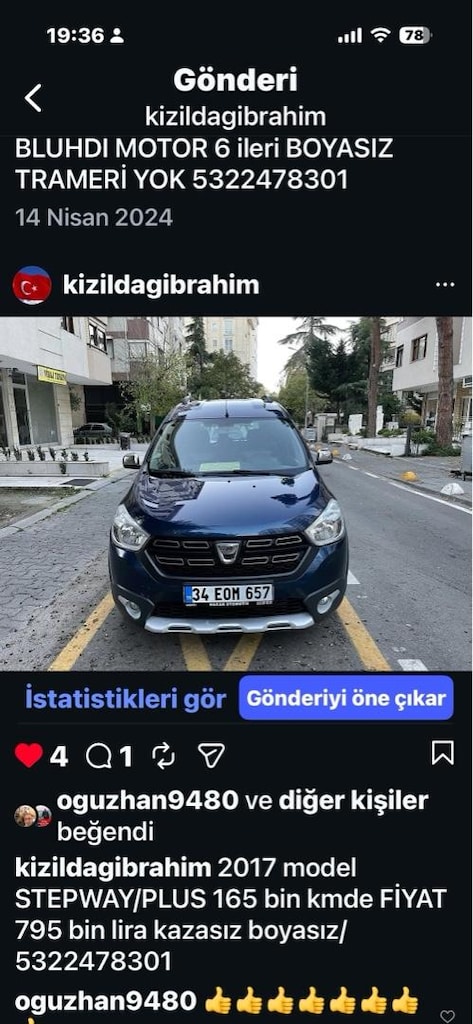 HATASIZ BOYASIZ TRAMERSİZ İLK ELDEN KUSURSUZ TEMİZLİKTE ELDEN SENETLE - 19