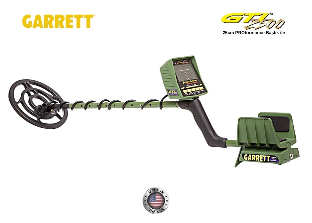 Garrett GTI 2500 Hedef Görüntülemeli Dedektör (9.5" Image Başlıklı) - 2
