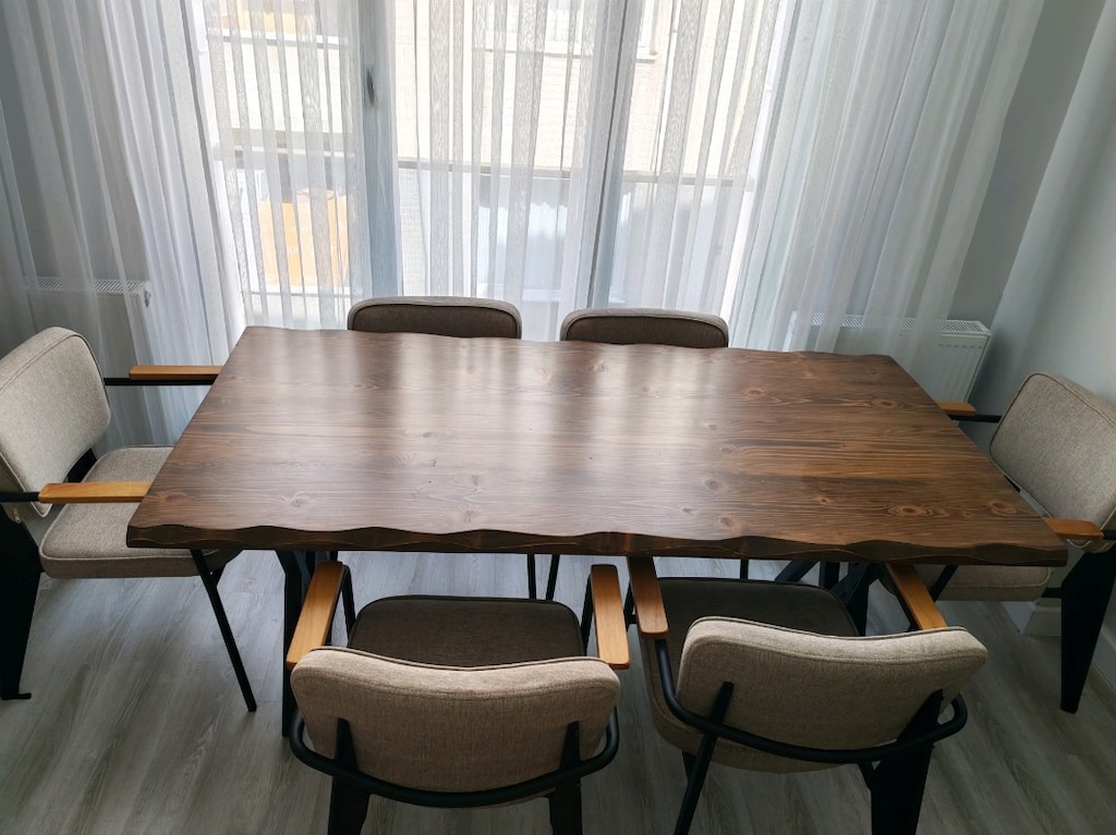 Ahşap Yemek Masası - 4