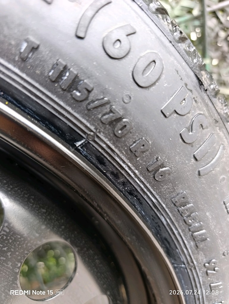 16 jant mini stepne 5x108 Ford focus puma Volvo otomobil grubuna olur - 4