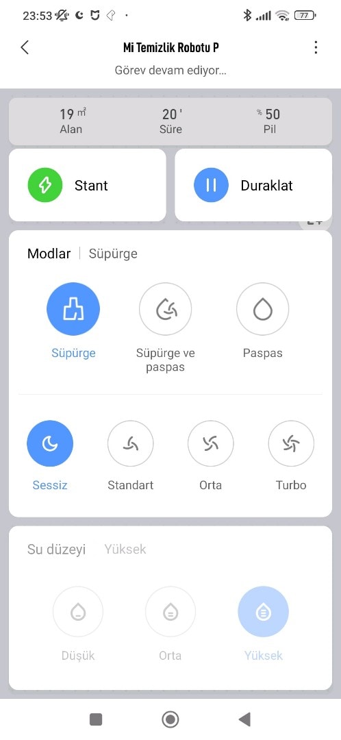 ixaomi mi vakum mop p robot süpürge - 7