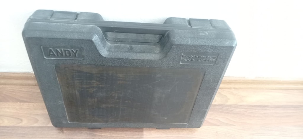 Andy 20 Kg Çantalı Dambıl Seti Döküm Plaka Barlı Takım - 7