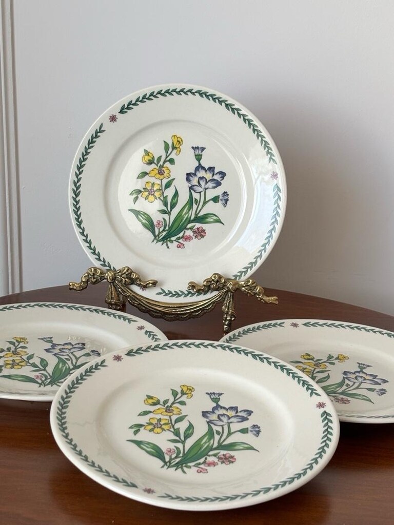 Vintage Çin Porselen Pasta Tabağı - 2