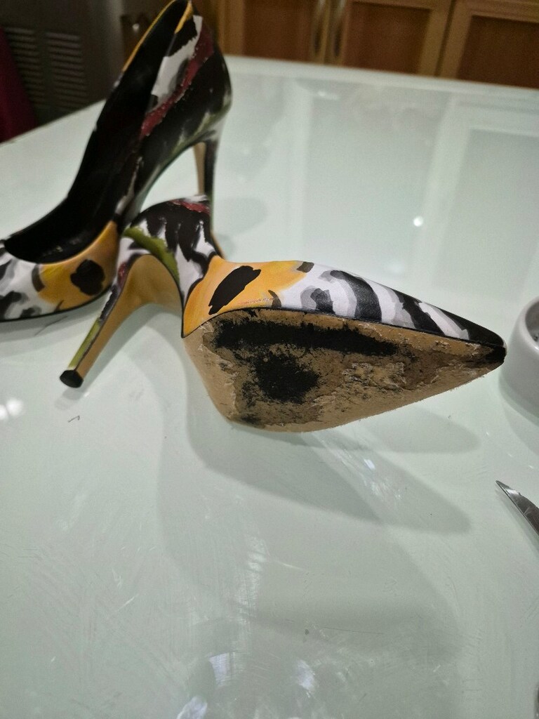 VICINO KARISIK DESENLI STILETTO 11 CM - 5