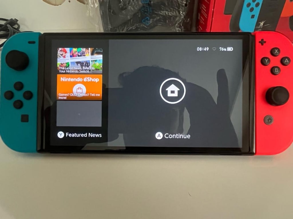 Kusursuz Switch OLED + Tam Kutu Aksesuar + 3 Fiziksel & 4 Dijital Oyun - 9