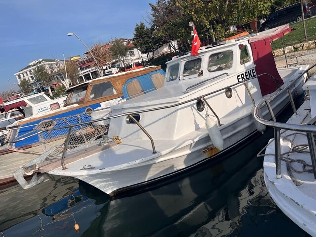 ahşap 6.7 metre sorunsuz bakımlı tekne