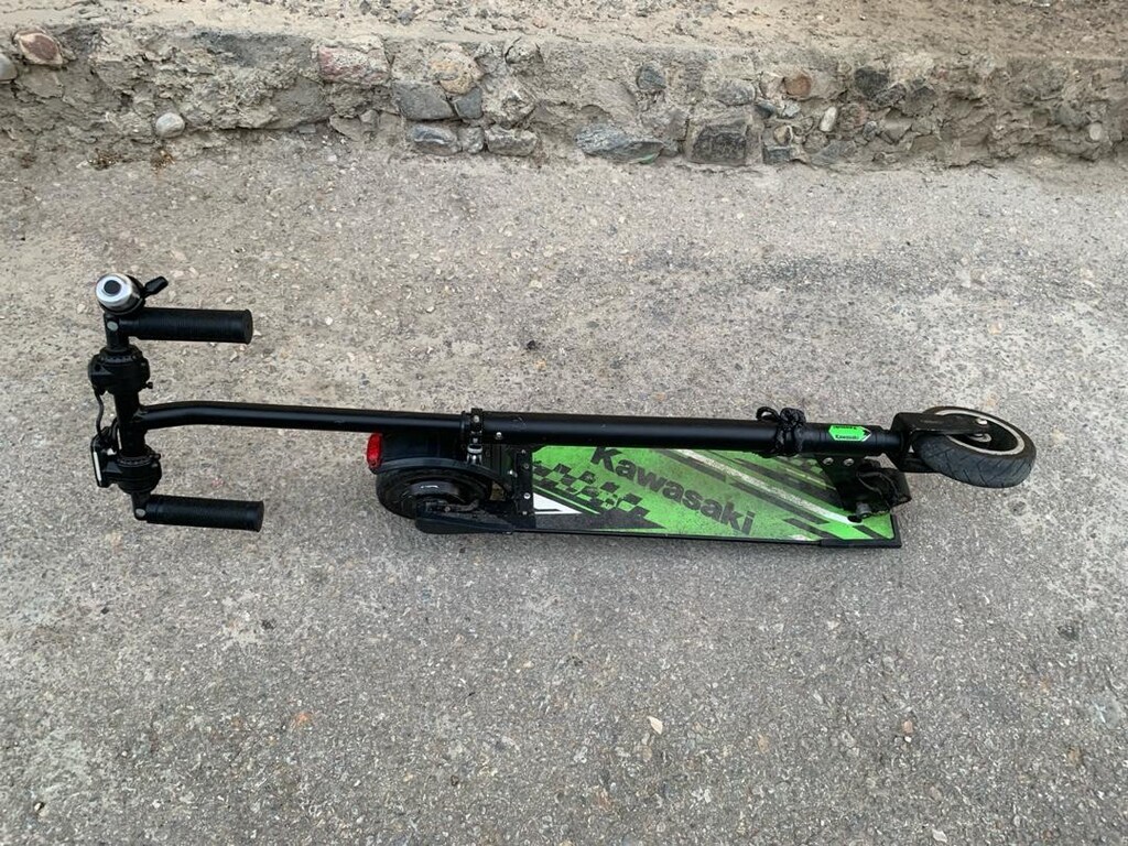 kawasaki elektrikli çocuk scooter - 7