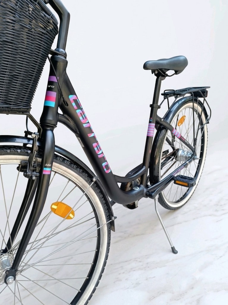 Teker 28. Alüminyum. Shimano Nexus 7 hız. Pedal fren. İtalyan Carraro. - 8