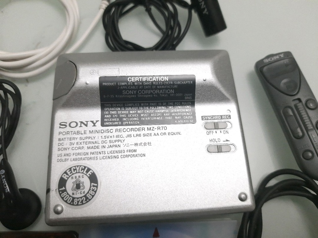 Sony Md Walkman MZ-R70 JAPAN - 4