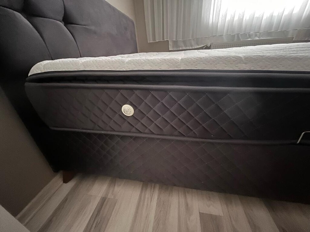 çift kişilik baza başlık yatak - 3