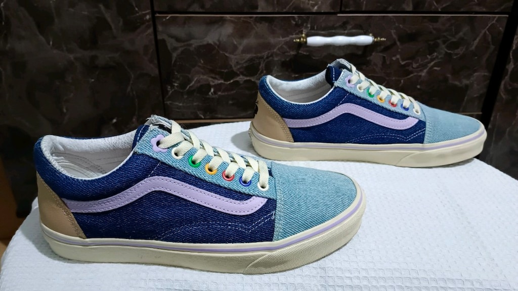 SIFIR ORİJİNAL VANS UA OLD SKOOL UNISEX 41 NUMARA RENKLİ SNEAKER SPOR