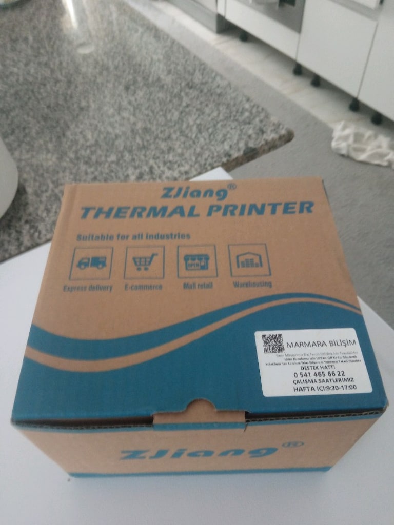 80 mm fiş yazıcı yemek Sepeti getir Migros i fişi yazıcı adisyon döner - 3