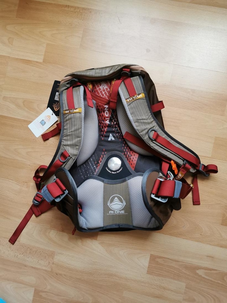 AIONE PROFESYONEL OUTDOOR SIRT ÇANTASI 30L = UNISEX (KAHVERENGİ) - 5