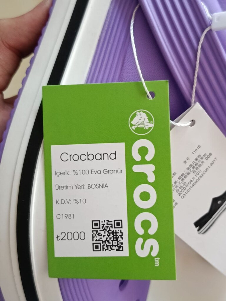 Crocs Off Court Kadın Lila -39 ve 40 no.lar - 3