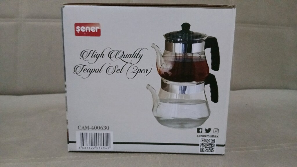 cam çaydanlık 3.6 lt - 4