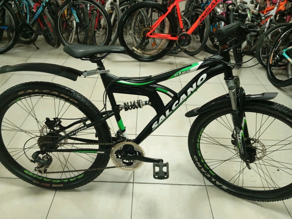 SIFIR GİBİ SALCANO 26 JANT SHIMANO VİTES DİSK FREN ÇİFT AMATİSÖRLÜ - 8