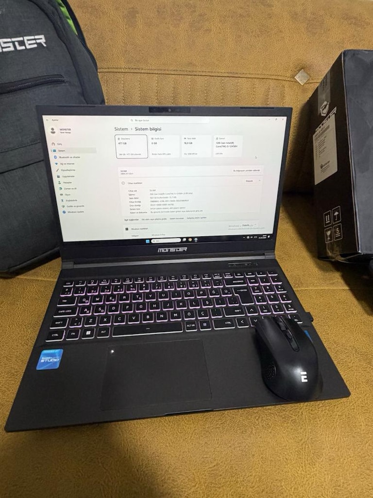 MONSTER 16 GB RAM 6 GB EKRAN KARTI - 5