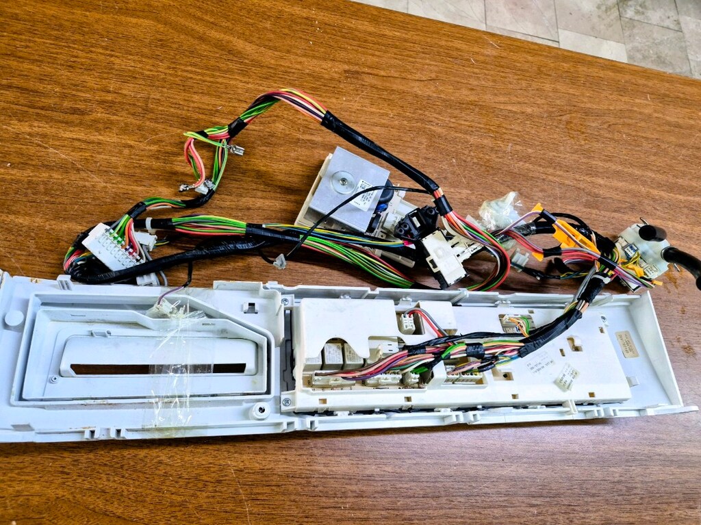 Arçelik 8103 Y Çamaşır Makinesi Ön Paneli Kartı Kablo Tesisatı Orjinal - 3