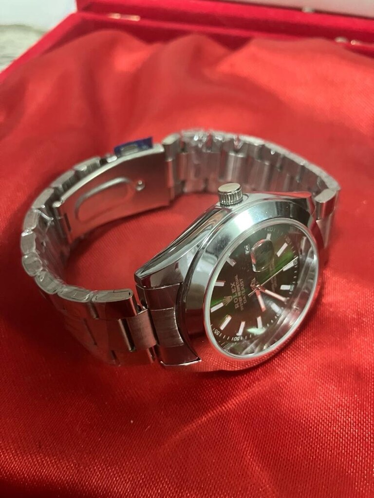 Rolex Oyster Perpetual Datejust Yeşil Kadranlı erkek kol saati… - 7